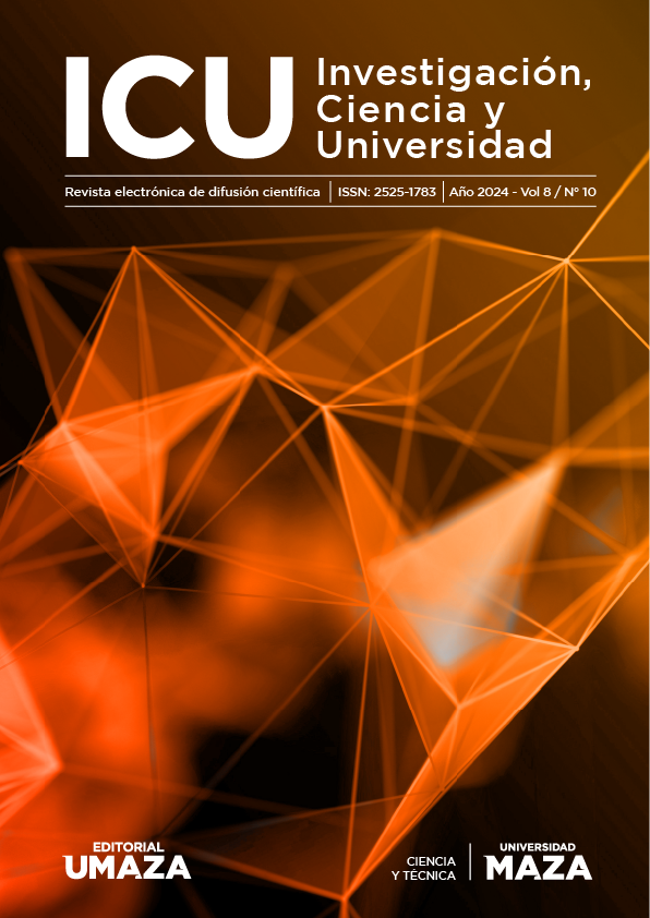 					Ver Vol. 8 Núm. 10 (2024): Nº10 - Revista ICU. Investigación, Ciencia y Universidad (ICU)
				