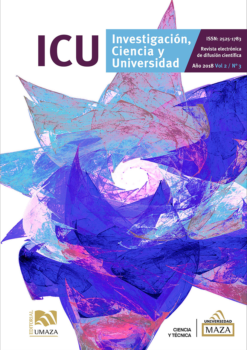					Ver Vol. 2 Núm. 3 (2018): Nº3 - Revista ICU. Investigación, Ciencia y Universidad
				